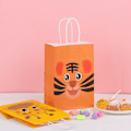 Miniatyrbild 4 av 10: 6 stk Gavepose Slikpakke 15X8X21CMZEBRA ZEBRA 15x8x21cmZebra