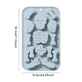 Miniatyrbild 2 av 10: Påsk Halloween Skeleton Form ROSA pink