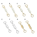 Miniatyrbild 3 av 10: 2st Pearl Extension Chain Bag Strap Extender A A A