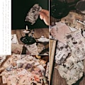 Miniatyrbild 4 av 10: 50 kpl Materiaali Paperitaidemuseo Fragmentti E E E
