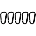 Miniatyrbild 4 av 10: 5 stk D Carabiner Snap Clip nøkkelring