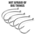 Miniatyrbild 4 av 10: 40 kpl Fishhook Viehekoukku 1/0# 1/0# 1/0#