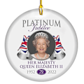 Miniatyrbild 8 av 10: Drottning Elizabeth II Ornament Juldekoration C C