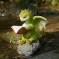 Miniatyrbild 8 av 10: Drakfigur Skulptur Rex Drakstaty 2 2 2