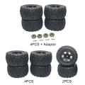 Miniatyrbild 3 av 10: RC Bilhjul Hjul 4ST + ADAPTER 4ST + ADAPTER 4PCS + Adapter