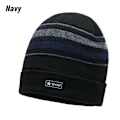 Miniatyrbild 1 av 10: Neulotut Stripe Beanies Talvi Syksy Hatut NAVY Navy