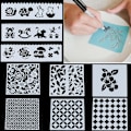 Miniatyrbild 10 av 10: Fremstilling af stencil-scrapbogskort 1 1