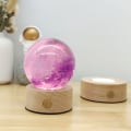 Miniatyrbild 10 av 10: LED-ljusdisplayhållare Crystal Ball Base 7 FÄRG LJUS 7 7 Color Light