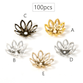 Miniatyrbild 3 av 10: Flower Spacer Lotus Bead Hat B B B