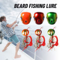 Miniatyrbild 7 av 10: Partakalastuksen viehe Jig Bait RED HEAD RED HEAD Red head