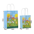 Miniatyrbild 3 av 10: 6 stk Gavepose Slikpakke 15X8X21CMZEBRA ZEBRA 15x8x21cmZebra