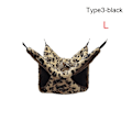 Miniatyrbild 1 av 10: Hamster Hammock Small Animal -makuupussi LTYPE3-MUSTA LType3-Black