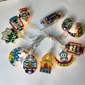 Miniatyrbild 3 av 10: LED String Light Eid Mubarak Light 02 02 02
