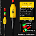 Miniatyrbild 1 av 10: Electronic Float tail Smart Float Top RED TAILG G Red tailG