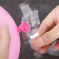 Miniatyrbild 5 av 10: Ballon Chain Arch Connect Strip Plastic Modeling Tool Transparent 10m-Double hole