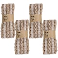 Miniatyrbild 1 av 10: 3/4 stk Naturlig Jute Hessian Jute E E