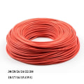Miniatyrbild 4 av 10: Silikonikaapeli Ultra Flexible Wire PUNAINEN 26AWG 26AWG Red 26AWG-26AWG