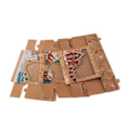 Miniatyrbild 3 av 10: 3/6/9/12 stk Kraft papir slik æsker Jul slik poser 9 stk 9pcs