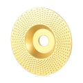 Miniatyrbild 10 av 10: Hiomalaikka Puuhiomalaikka KULLA PYÖRÄKÄRI PYÖRÄKaari Gold Circular arc-Circular arc