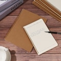 Miniatyrbild 4 av 10: Kraft Paper Notebook Coil Notebooks B5 A5 HORISONTAL LINE INNER A5