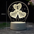 Miniatyrbild 2 av 10: LED-lys 3D Natlys STYLE 2 Style 2