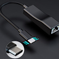 Miniatyrbild 5 av 10: Ethernet Adapter Type-C till RJ45 USB 3.1