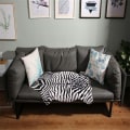 Miniatyrbild 8 av 10: Et ark tæppe Tæppe hjem ZEBRA MØNSTER ZEBRA MØNSTER zebra pattern