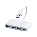 Miniatyrbild 1 av 10: Type-C Hub USB 3.0 USB 3.0 PLUG USB 3.0 PLUG USB 3.0 Plug