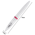 Miniatyrbild 2 av 10: 2kpl Inkless Eternal Pencil HB Unlimited Writing Pen LÄPINÄKYVÄ transparent