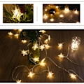 Miniatyrbild 3 av 10: Jule LED Star String Light Lys String 3M 3M 3M