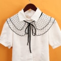 Miniatyrbild 6 av 10: Lace Fake Collar Avtagbar False Collar 8 8