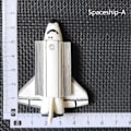 Miniatyrbild 1 av 10: Jääkaappimagneetti Magneettiset tarrat SPACESHIP-A