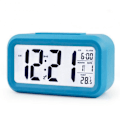 Miniatyrbild 1 av 10: Alarmknapp Klocka Desktop Klocka BLÅ Blue