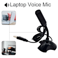 Miniatyrbild 7 av 10: USB Mikrofon Högtalare Mic SVART black