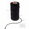 Miniatyrbild 2 av 10: 100 meter/rulle Bomuldssnore Twin Snor DIY Rope 2 2