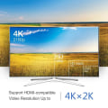Miniatyrbild 11 av 11: Mini DP-HDMI-sovitin Displayport-muunninkaapeli VALKOINEN White