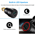 Miniatyrbild 7 av 10: USB Lader Adapter QC 3.0 Hurtiglader RØD BLÅ RØD BLÅ Red Blue