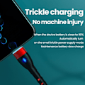Miniatyrbild 8 av 10: Pikalatauskaapeli USB Type C -kaapeli MUSTA 1M Black 1m