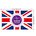 Miniatyrbild 2 av 10: Queen Platinums II Flag 2022 Queen Banner C C C