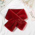 Miniatyrbild 1 av 10: Cross Scarf Halsduk Wrap WINE RED Wine Red