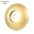 Miniatyrbild 1 av 10: Hiomalaikka Puuhiomalaikka KULLA PYÖRÄKÄRI PYÖRÄKaari Gold Circular arc-Circular arc