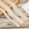 Miniatyrbild 4 av 10: Beige blonder DIY-materialer bomullsmateriale 11