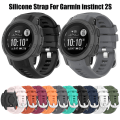Miniatyrbild 5 av 10: Stropp Silikon For Garmin instinct 2S HVIT white