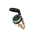 Miniatyrbild 1 av 10: USB Lader Adapter QC 3.0 Hurtiglader GULD BLÅ GULD BLÅ Gold Blue