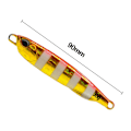 Miniatyrbild 3 av 10: 2kpl Metal Fishing Lure kaksoiskoukku Jig Bait 3 3 3