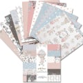 Miniatyrbild 7 av 10: 24 ark 6" papirputer Blader Blomster TYPE 4 TYPE 4 Type 4