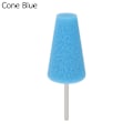 Miniatyrbild 1 av 10: Auton pyörän kiillotustyyny napakiillotus CONE BLUE Cone Blue