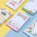 Miniatyrbild 10 av 10: 100 ark, der kan rives i stykker Sticky Notes Memo Pad 9 9 9