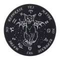 Miniatyrbild 1 av 10: Trä Pendelskiva Skiva Trä Bas STYLE 3-SVART 25CM Style 3-Black 25cm