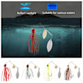 Miniatyrbild 8 av 10: 2 stk pailletter agn fiskegrej 18GFARVE D FARVE D 18GCOLOUR D